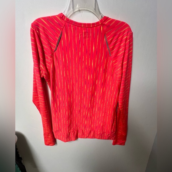 RBX PERFORMANCE PINK/YELLOW/PURPLE LONG SLEEVE W/ROUND NECK. SIZE LARGE - Picture 5 of 8